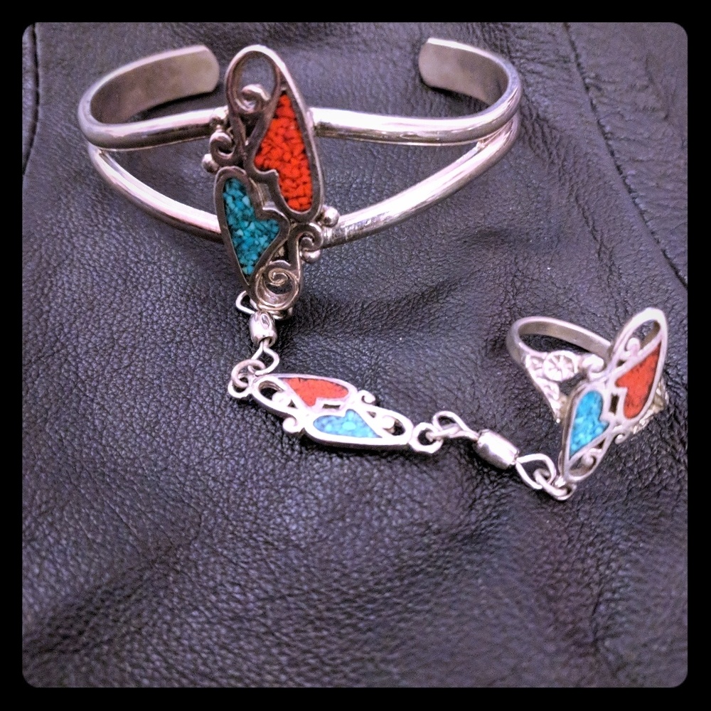 "Slave Bracelet" °°°°°Bracelet with attached ring